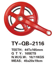 Chainwheel & Crank TY-QB-2116